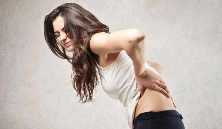 Back pain in osteocondrosis